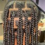 Medium Knotless Braids