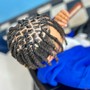 (Ages 5-12) Loc Maintenance & Two Strand Twist/ Plaits/ Rope/corkscrews