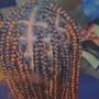 Knotless braids medium