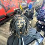 Knotless braids small