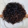 Blow out curls / Hot tool curls