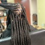 Medium Knotless Braids