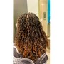 French Curl Knotless Braids