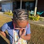 Kid's Braids with No Added Hair – Perfect for Your Little Ones!"