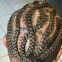 Feed In French Braids (2-4)