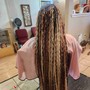 Calf length for braids