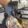 Weave takedown/ Shampoo and Condition Hair Blow dry