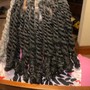 Crochet Braids with loose hair