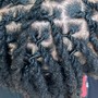 Dreadlock retwist (for short hair only)