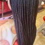 Feed in braids