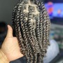 Wig braid down