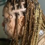 Cornrows (2-8) braids w natural hair