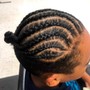 Men’s Shampoo & Cornrow Style