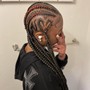 Large Braided Ponytail