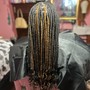 Short med Knotless braids