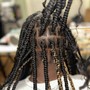 Straight backs / Feed In Braids