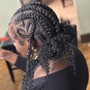 Freestyle Straight Backs / Feed In Braids