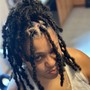 Small Knotless Box Braids