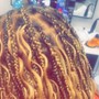 Natural hair Braids