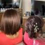 Updo and Ponytails