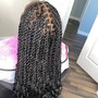 FRENCH CURL BRAIDS ( Small Size)