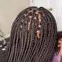 BOX BRAIDS/SINGLES  ( Small )