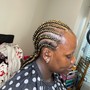 CORNROW STITCH BRAIDS (4 to 6Braids )