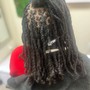 Invisible locs (Bob length)