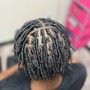 Invisible locs (Bob length)