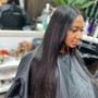 Shampoo and Style (for Relaxed Hair)