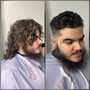 Adult Haircut WITH Beard/Eyebrows Service