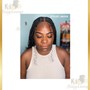 Small knotless braids