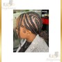 Small knotless braids