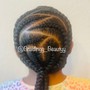 Kid's Braids Retouch