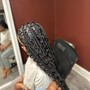 Low back knotless Braids