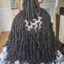 Small Box Braids (Armpit length)