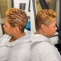 Quick Weave (Mullet Hairstyle)