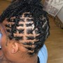 Feed in Braids to the back