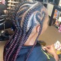 Kids med Box Braids