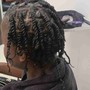 Natural Twists (2 Strands) shoulder length