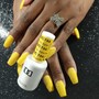 Full Set of Acrylic Nails (Short -Medium Length)