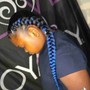 Braided Ponytail  Med.