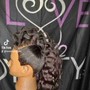 Silk Press (Mid back) (Natural Hair only) (Non Relaxed hair)