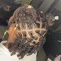 Feed In Braids Over Locs ?