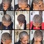 Feed-In Cornrows