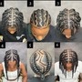 Centreville HS Basketball Team Braids/Loc styles