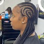 6 feed in braids