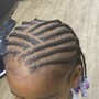 6 feed in braids