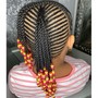 Small knotless Braids