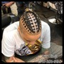 Kids design braids no wash